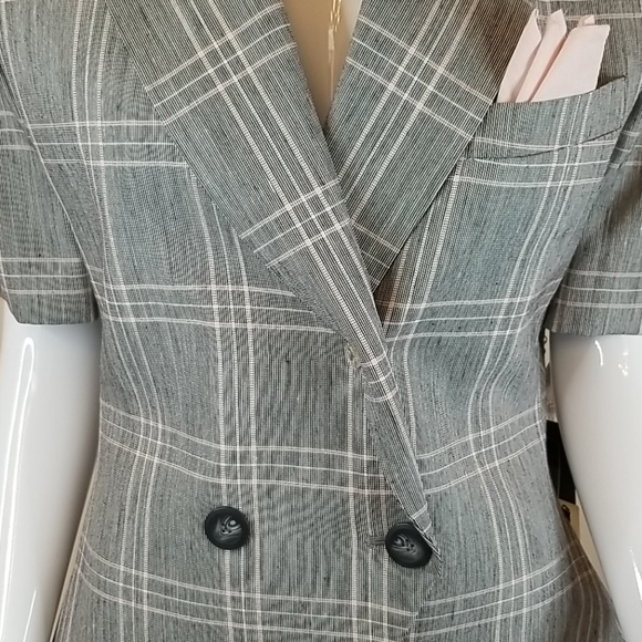 VTG Sassoon Plaid Suiting Jacket - Picture 4 of 16